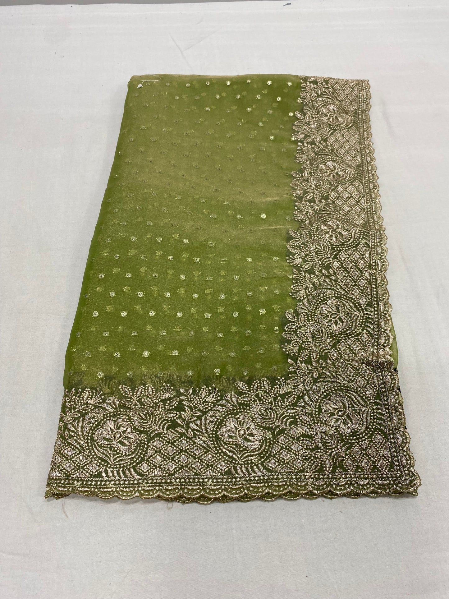 Jacquard Silk Heavy Embriodery Saree